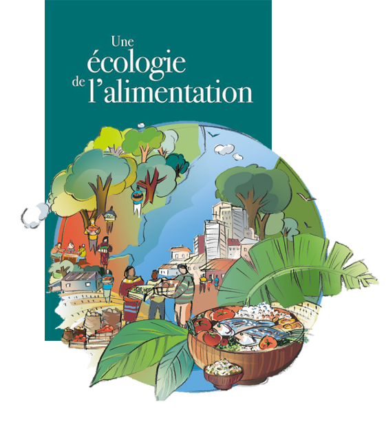 Une écologie de l’alimentation Dessin de Nathalie Le Gall, Montpellier, 2021