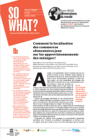 Comment la localisation des commerces alimentaires joue sur les approvisionnements des ménages&nbsp;?