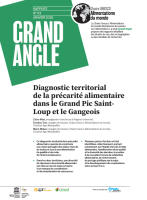 Diagnostic territorial de la précarité alimentaire dans le Grand Pic Saint- Loup et le Gangeois