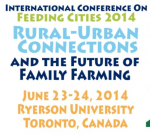 Symposium - Feeding Cities: Rural-Urban Connections and the Future of Family Farming