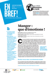Manger&nbsp;: que d’émotions&nbsp;!