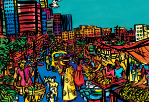 illustrtation article : Surfood