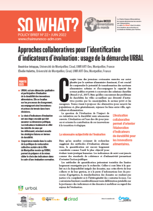 illustration So what : Approches collaboratives pour l’identification d’indicateurs d’évaluation&nbsp;: usage de la démarche URBAL