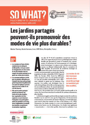 illustration So what : Les jardins partagés peuvent-ils promouvoir des modes de vie plus durables&nbsp;?