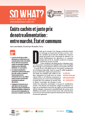 illustration So what : Coûts cachés et juste prix de notre alimentation&nbsp;: entre marché, État et communs