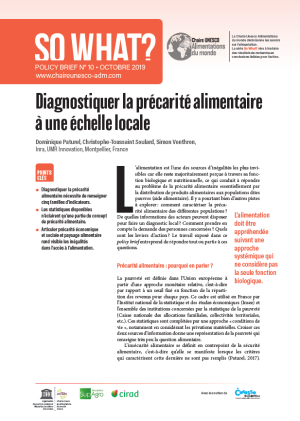 illustrtation So what : N°10/ Diagnostiquer la précarité alimentaire à une échelle locale