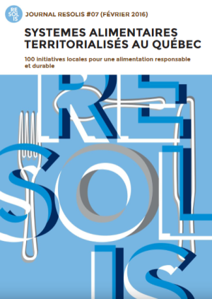 illustrtation article : Journal RESOLIS - Systèmes alimentaires territorialisés au Québec