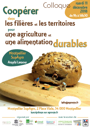 illustrtation article : 2018 / Colloque «&nbsp;Coopérer dans les filières et les territoires pour une agriculture et une alimentation durables&nbsp;»