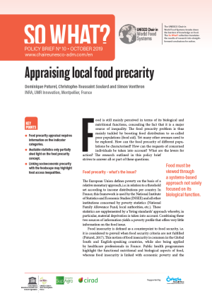 illustrtation article : 10/ Appraising local food precarity