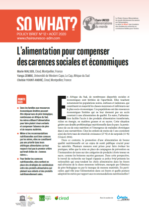illustrtation So what : N°12/ L’alimentation pour compenser des carences sociales et économiques 