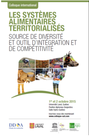 illustrtation article : 2015/ Les systèmes alimentaires territorialisés, source de diversité et outil d’intégration et de compétitivité