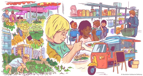 Systèmes alimentaires urbains