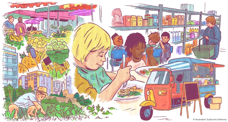 Systèmes alimentaires urbains